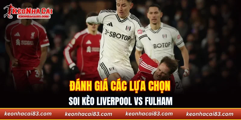 Đánh giá các lựa chọn soi kèo Liverpool vs Fulham